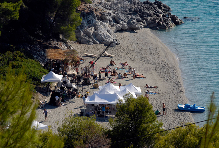 Skopelos 2007, Mamma Mia, Pierce Brosnan, Colin Firth, Stellan Skarsgard, Meryl Streep, Amanda Seyfried