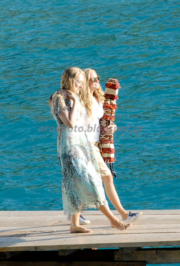 Skopelos 2007, Mamma Mia, Pierce Brosnan, Colin Firth, Stellan Skarsgard, Meryl Streep, Amanda Seyfried