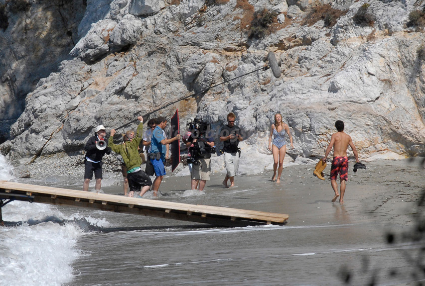 Skopelos 2007, Mamma Mia, Pierce Brosnan, Colin Firth, Stellan Skarsgard, Meryl Streep, Amanda Seyfried