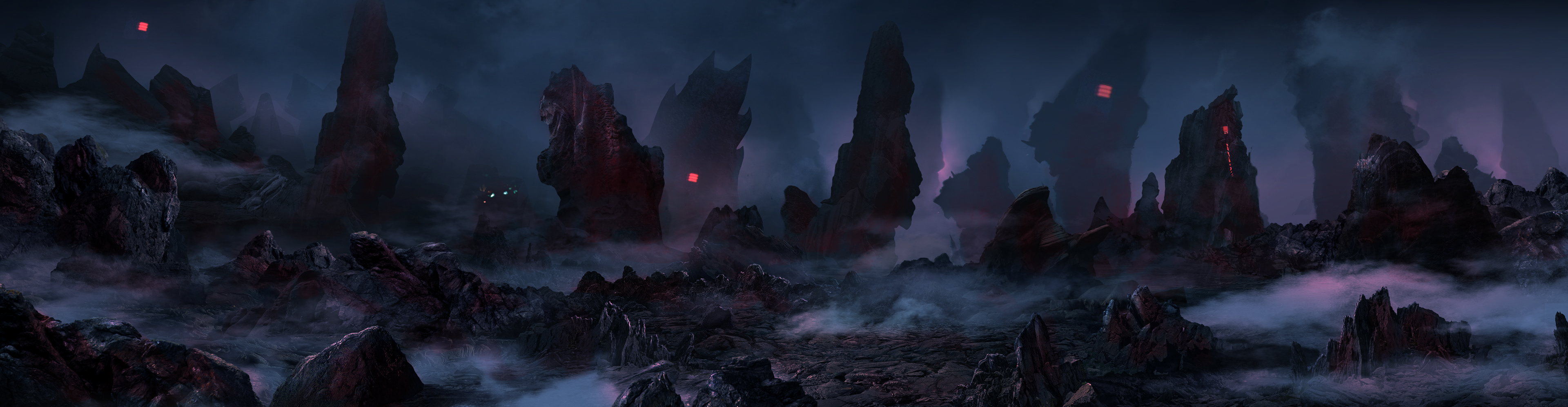 Pablo Olivera Uncanny Valley Matte Painting