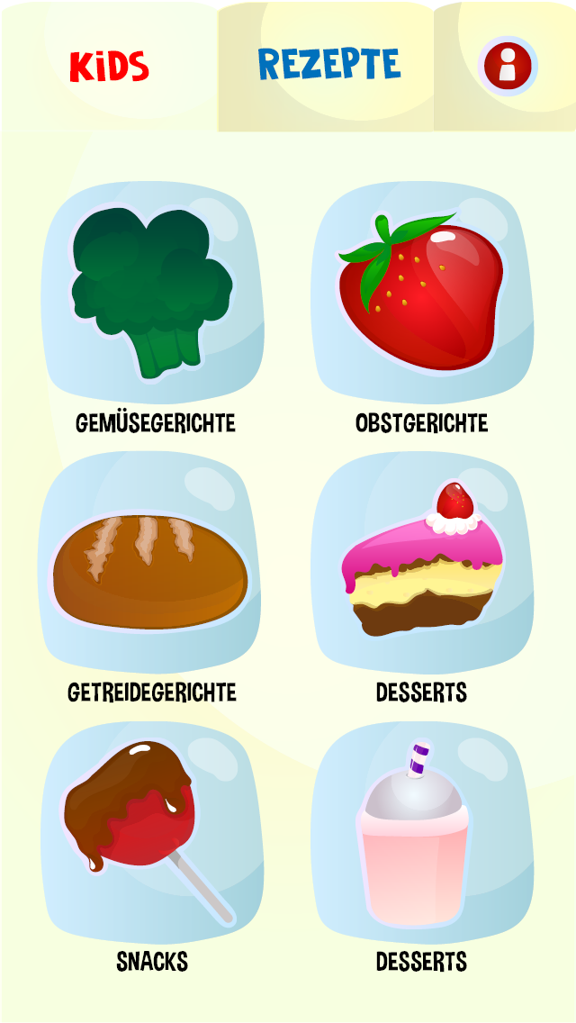 Menü Seite 1