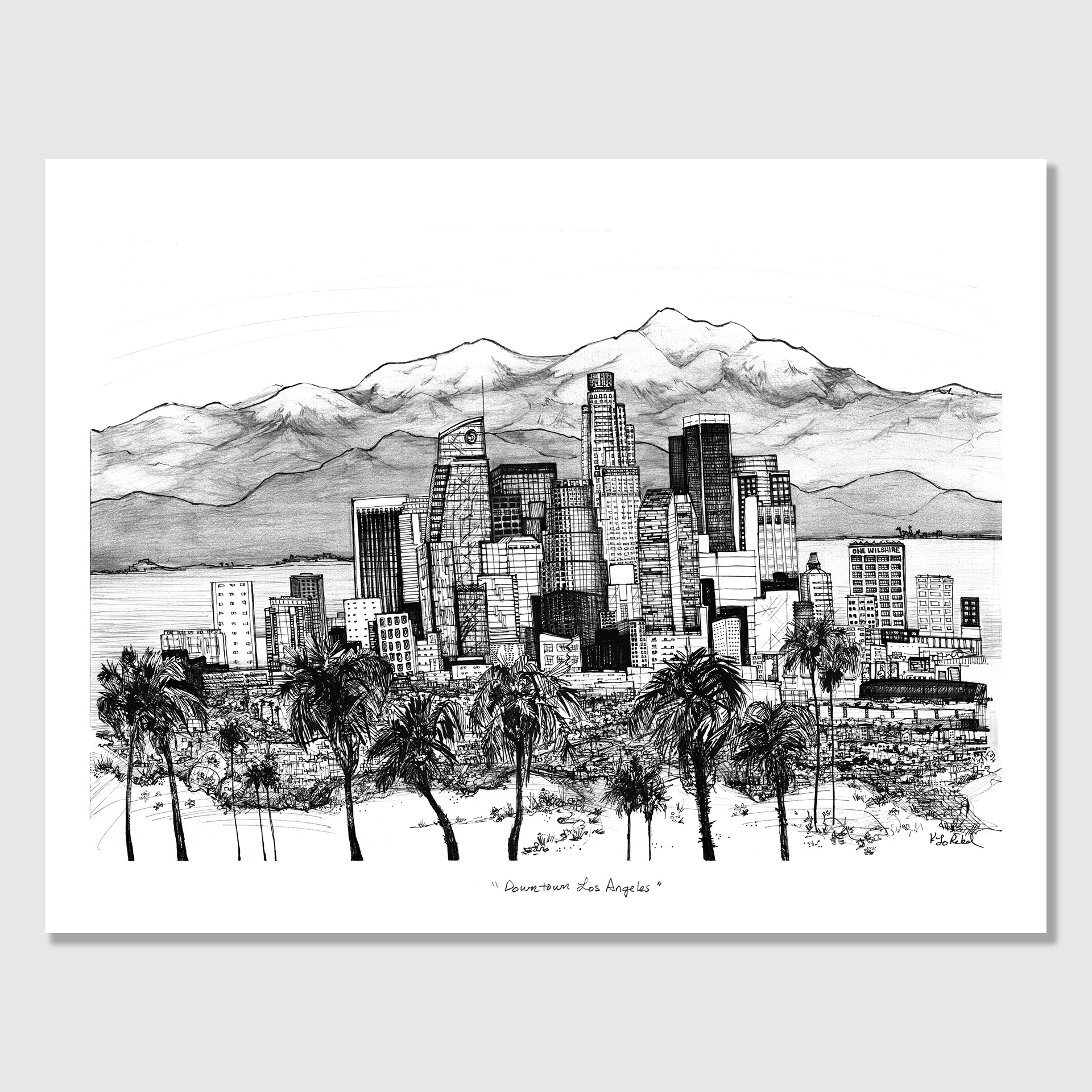 "DTLA" - KLoRebel Art © 2024