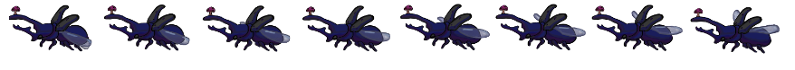 Beetle Flying Spritesheet