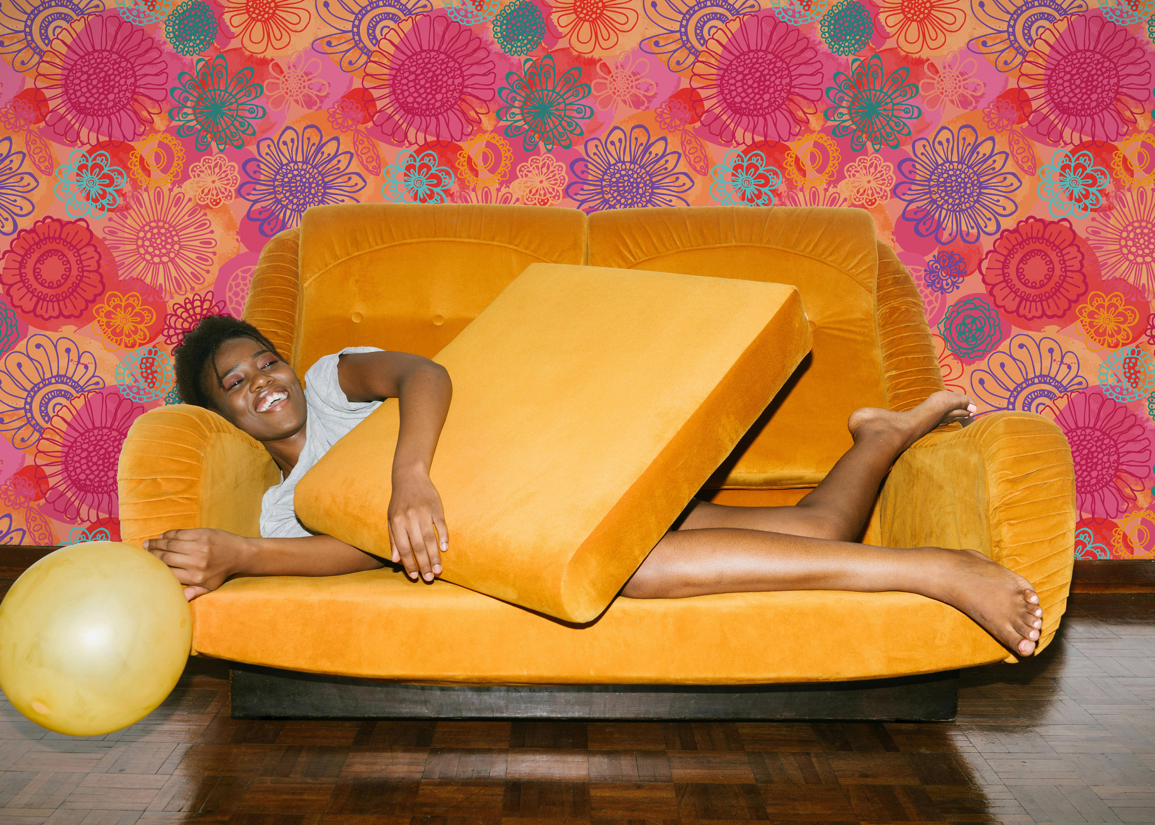 Bright Floral Doodle