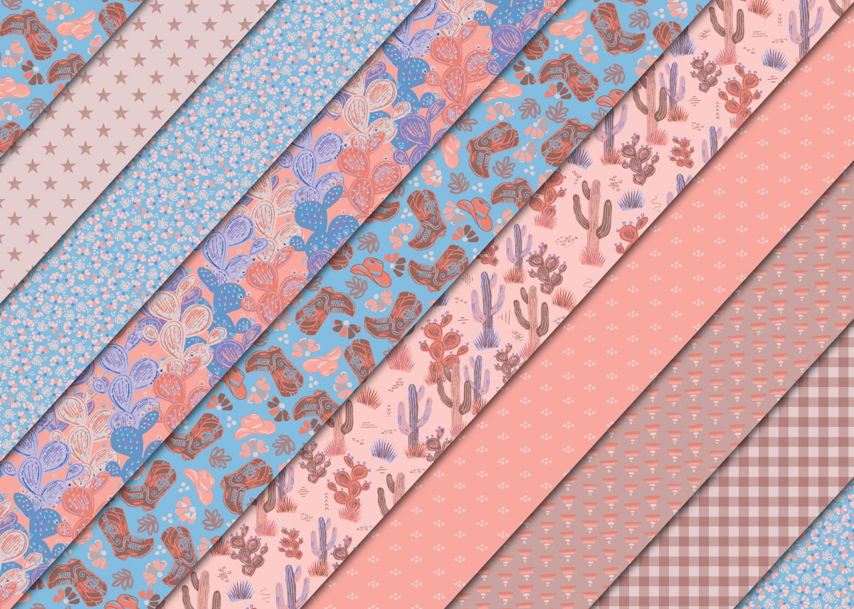 Cowboy Country - Colourway 2