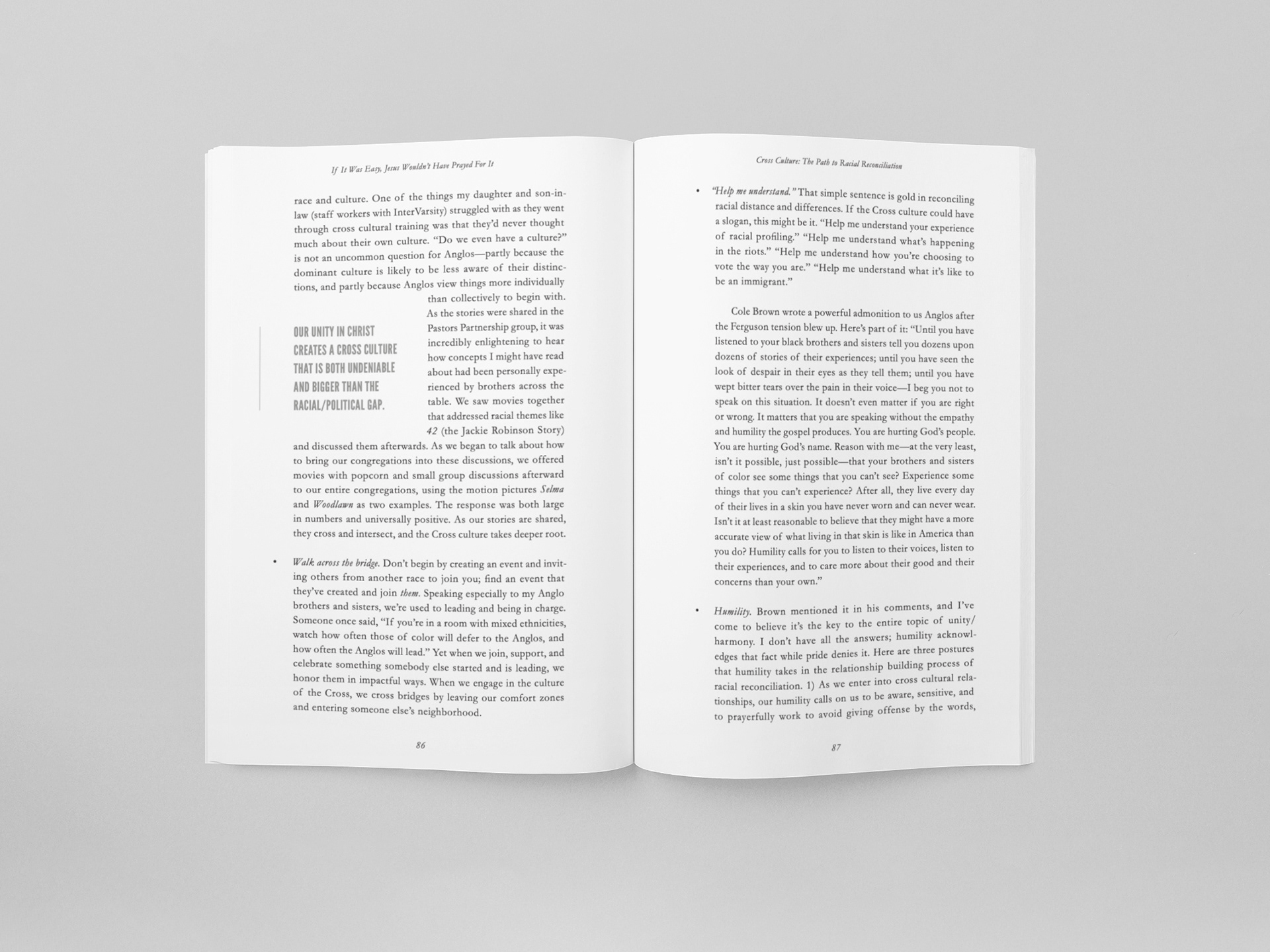 Tucson book design typesetting of interior page for author David Drum's book "If It Was Easy Jesus Wouldn't Have Prayed For It"