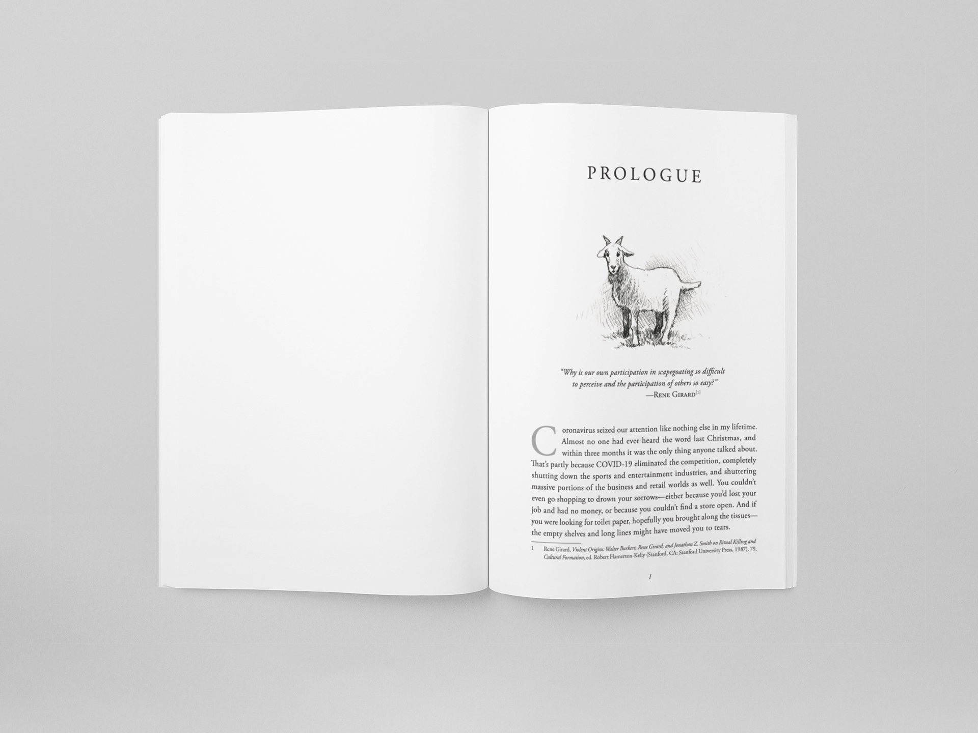 Tucson book design typesetting of chapter page with custom illustration for author David Drum's book "Peace Talks"