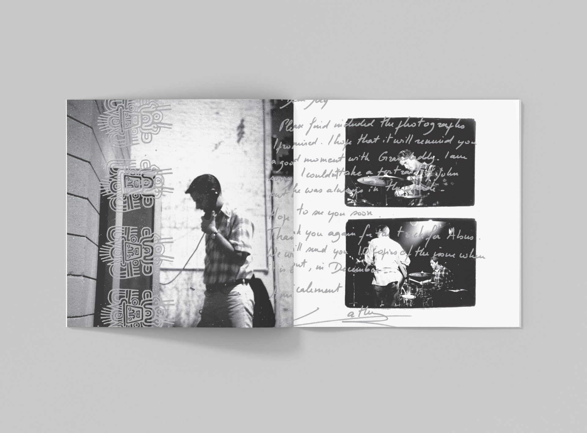 Tucson creative book design for Calexico's "Road Atlas" collaboration with Saywells Design Co.