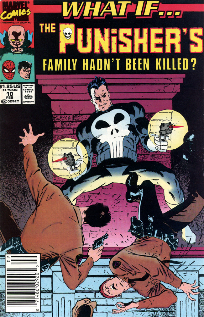 WHAT IF...?, Vol 2 Number 10, February, 1990 issue. COVER: Mike Zeck (pencils / inks)