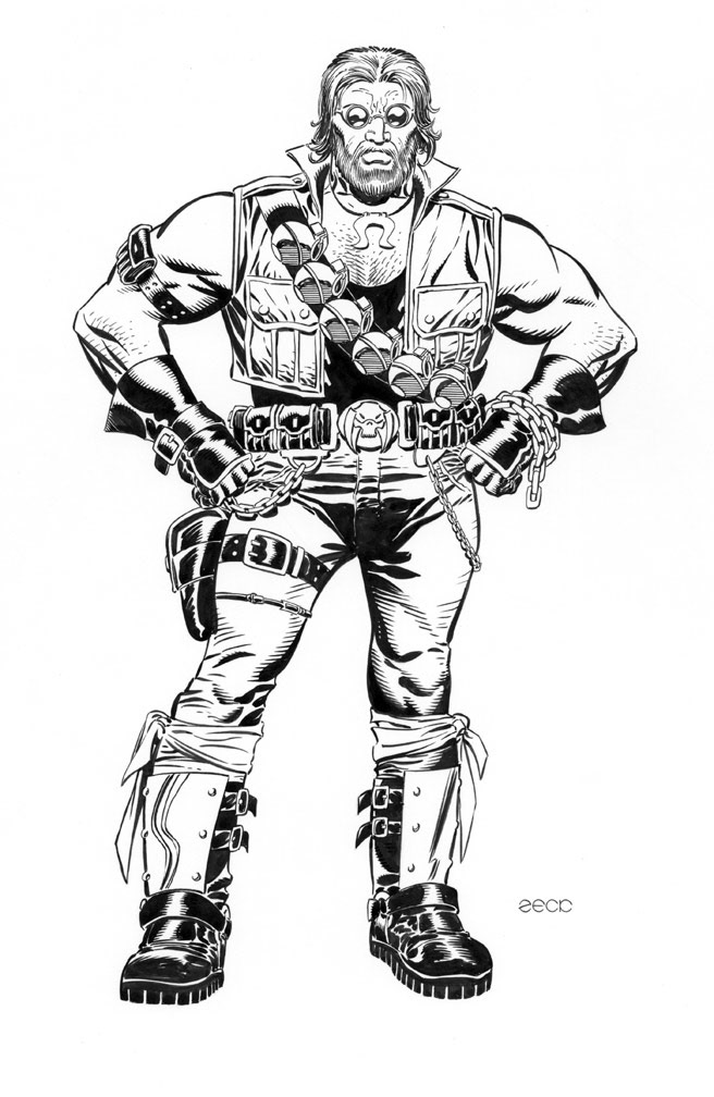 G.I.JOE BATTLE FILES 2 of 3, July, 2002. Monkeywrench art by Mike Zeck