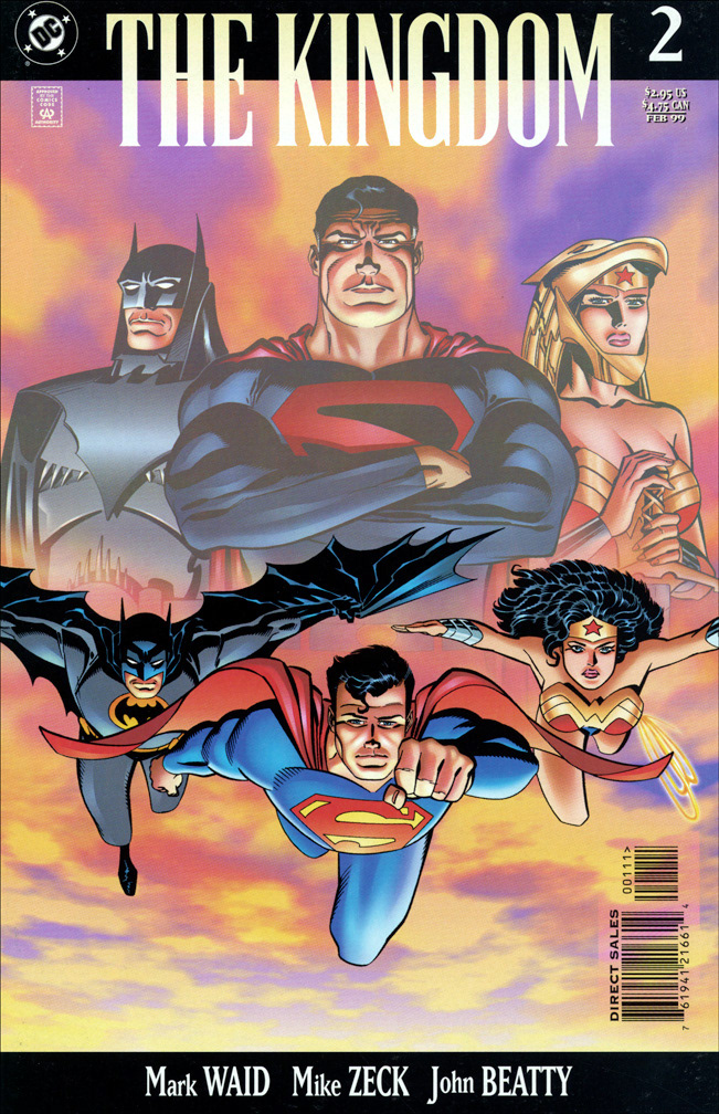 THE KINGDOM 2, February, 1999. COVER: Mike Zeck (pencils) John Beatty (inks) INTERIOR: Mike Zeck (pencils) John Beatty (inks)