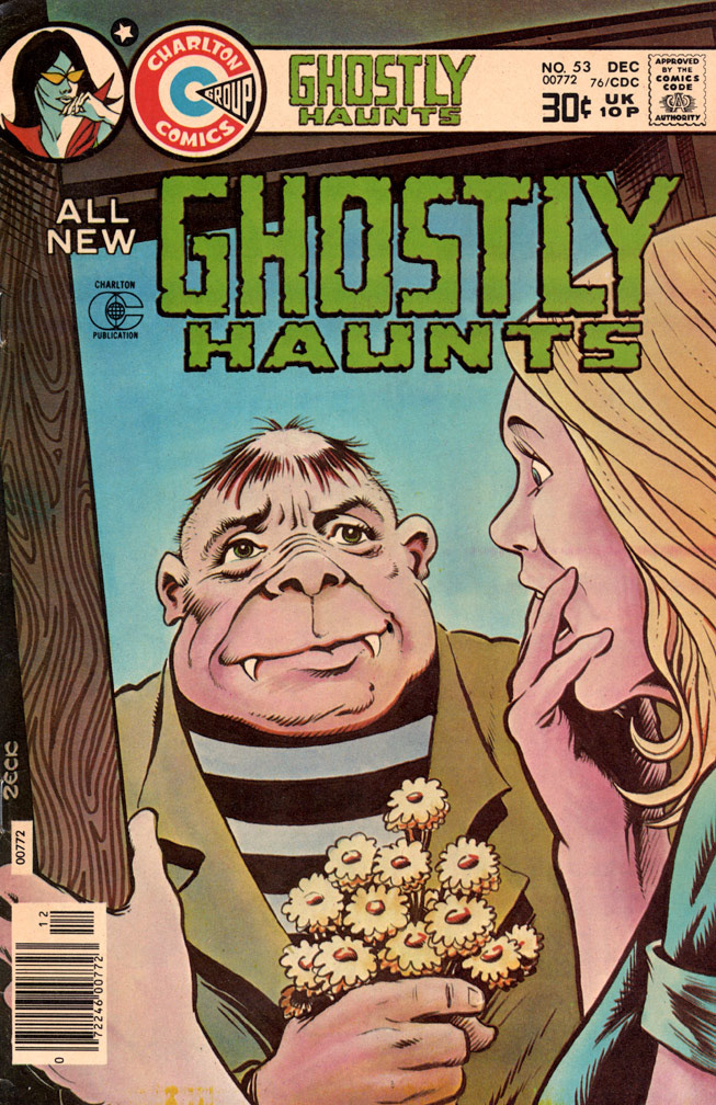 GHOSTLY HAUNTS, Vol 8 No 53, December, 1976. COVER: Mike Zeck (pencils / inks / color) 
