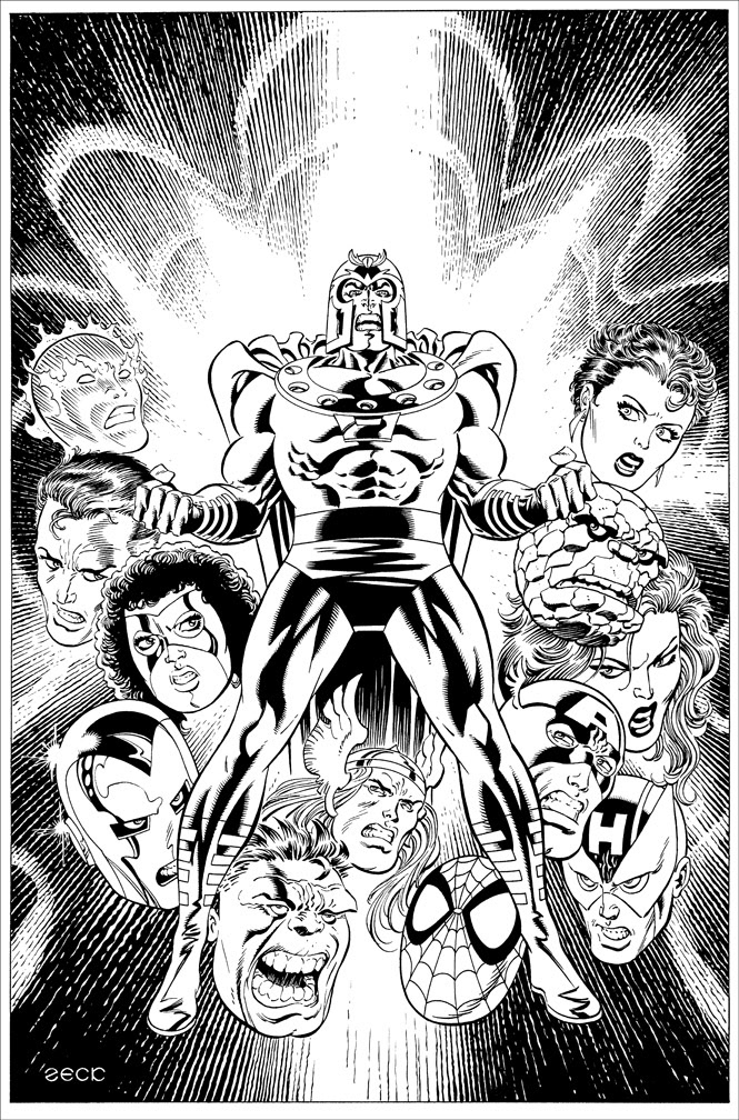 Cover Recreation: Secret Wars issue 2