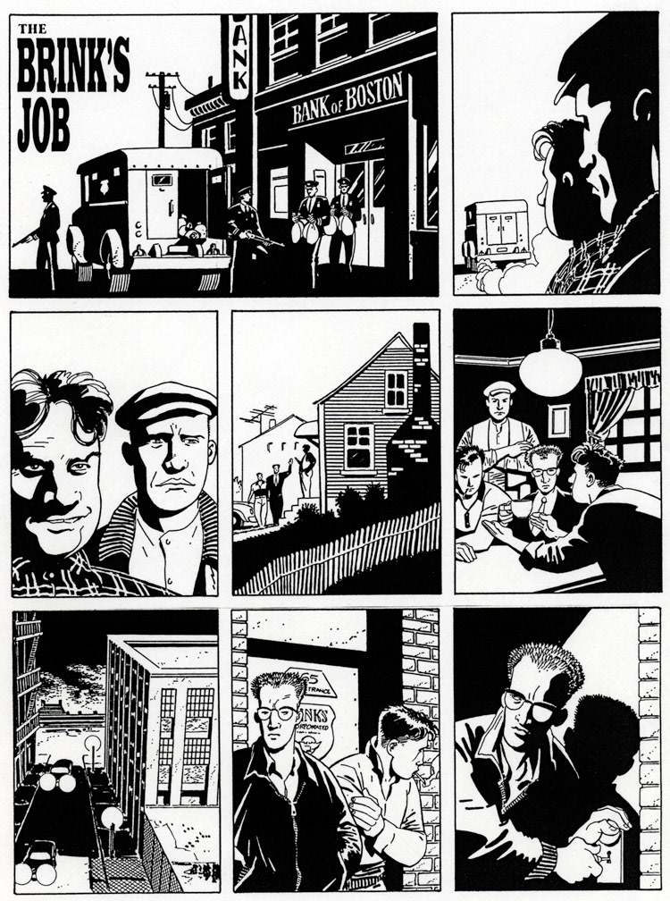 THE BIG BOOK OF LITTLE CRIMINALS, 1996. Interior page 1 art by Mike Zeck (pencils / inks)