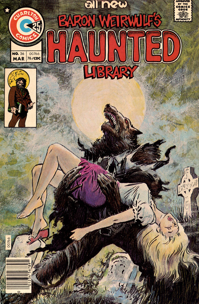 HAUNTED, Vol 6 No 26, March, 1976. INTERIOR: 8-page story, Mike Zeck (pencils / inks/ lettering) 