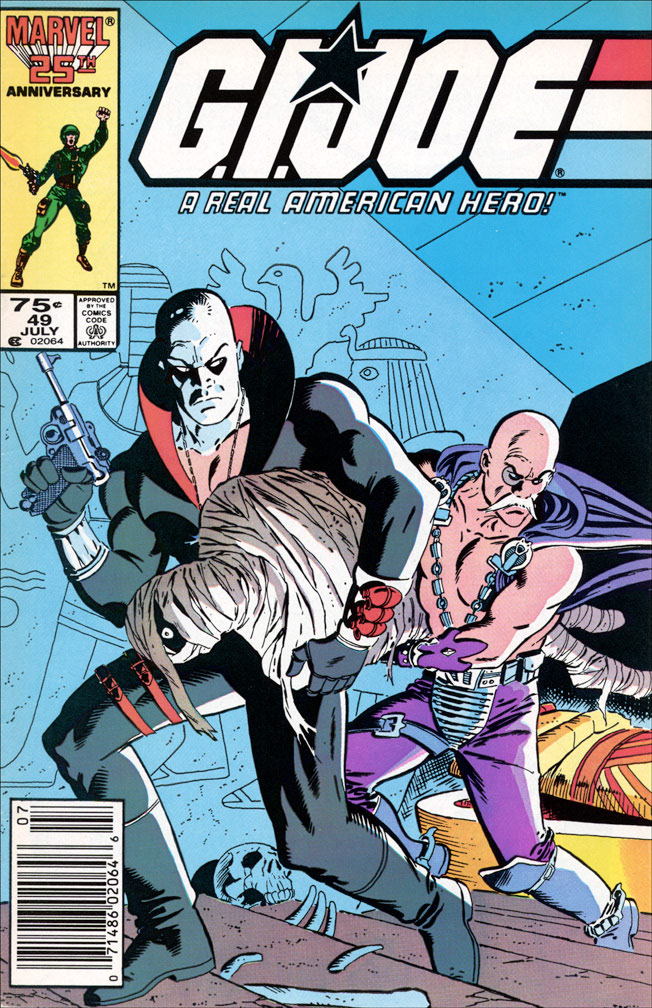 G. I. JOE: issue 49 July 1986 - COVER: Mike Zeck (pencils, inks)