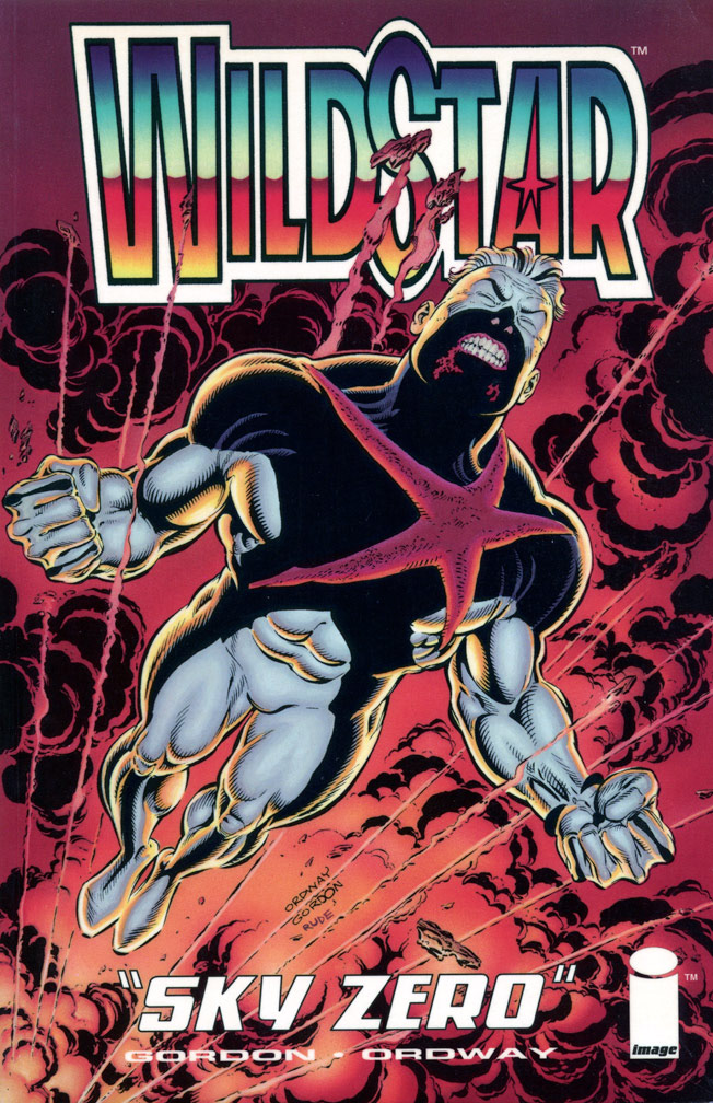 WILDSTAR TRADE PAPERBACK, July 1994. Collects the 4-issue series and reprints my pinup as well.