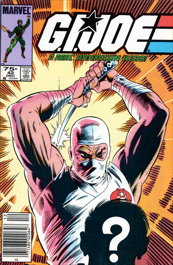 G. I. JOE: issue 42 December 1985 - COVER: Mike Zeck (pencils), Dennis Janke (inks)