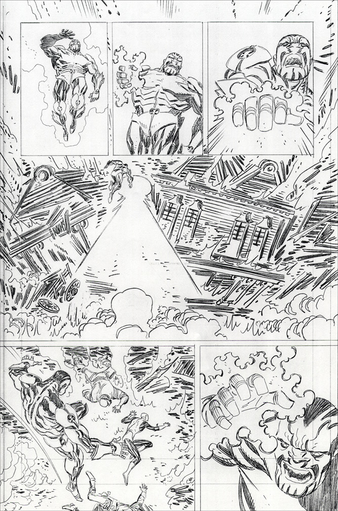LEGENDS OF THE DC UNIVERSE 21, interior pencils by Mike Zeck