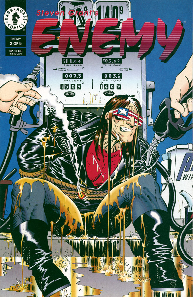 ENEMY 2, June, 1994 issue. COVER: Mike Zeck (pencils and inks)