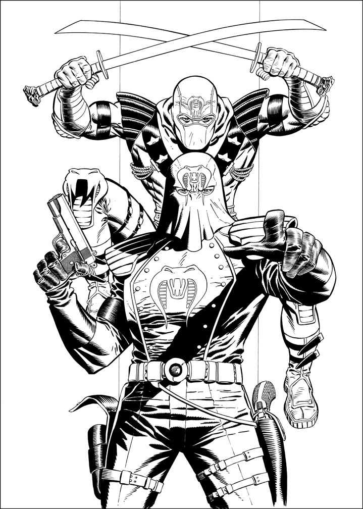 G.I.JOE 6, May, 2002 issue. Cover art by Mike Zeck