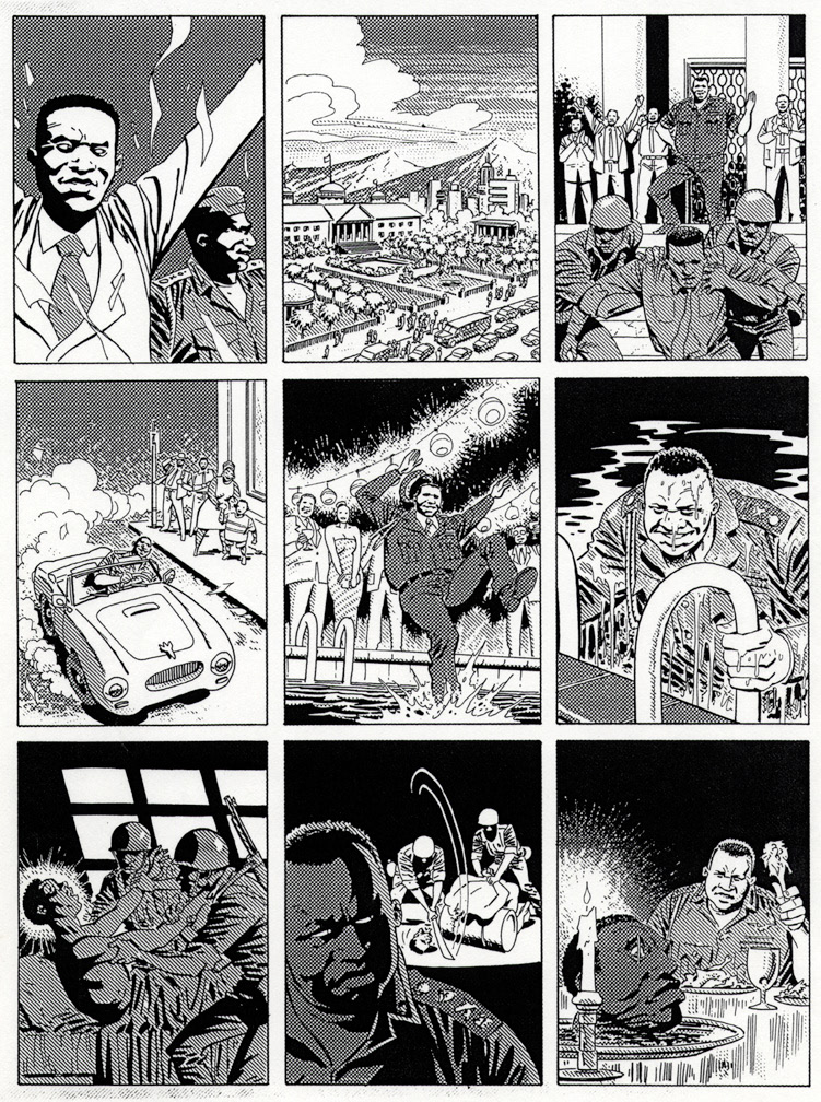 THE BIG BOOK OF WEIRDOS, 1995. Interior page 2 art by Mike Zeck (pencils / inks)