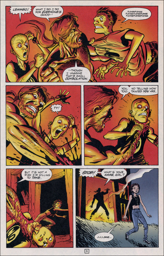 CHALLENGERS OF THE UNKNOWN 18, interior page by Mike Zeck (pencils) Denis Rodier (inks)