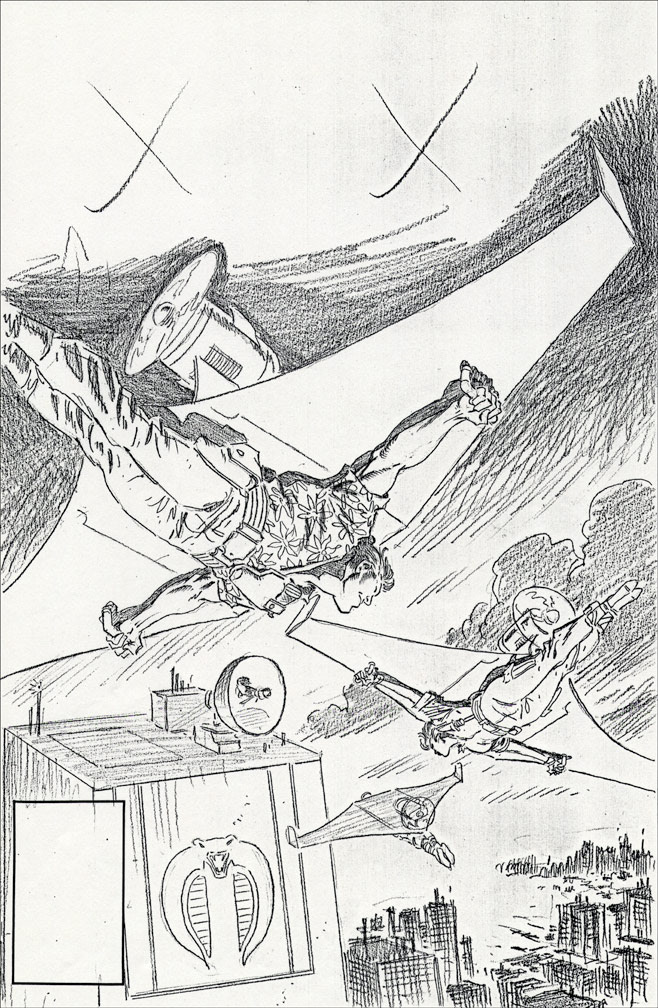 G. I. JOE SPECIAL MISSIONS: issue 7 - cover pencils by Zeck
