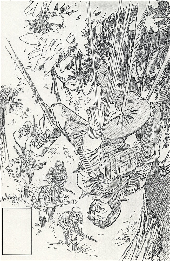 G. I. JOE SPECIAL MISSIONS: issue 4 - cover pencils by Zeck