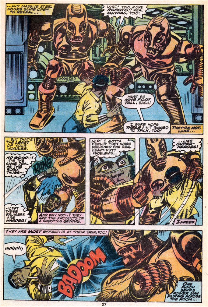 POWER MAN and IRON FIST, Vol. 1 No. 52, August, 1978 issue. INTERIOR: Mike Zeck (pencils), Ricardo Villamonte (inks). Interior page shown.
