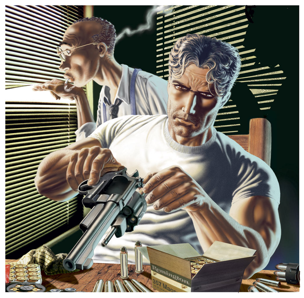 DAMNED 2, July, 1997 issue. Cover painting by Mike Zeck