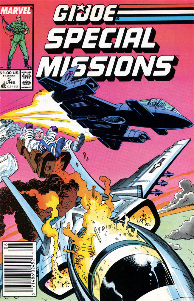 G. I. JOE SPECIAL MISSIONS: issue 5 June 1987 - COVER Mike Zeck (pencils, inks)