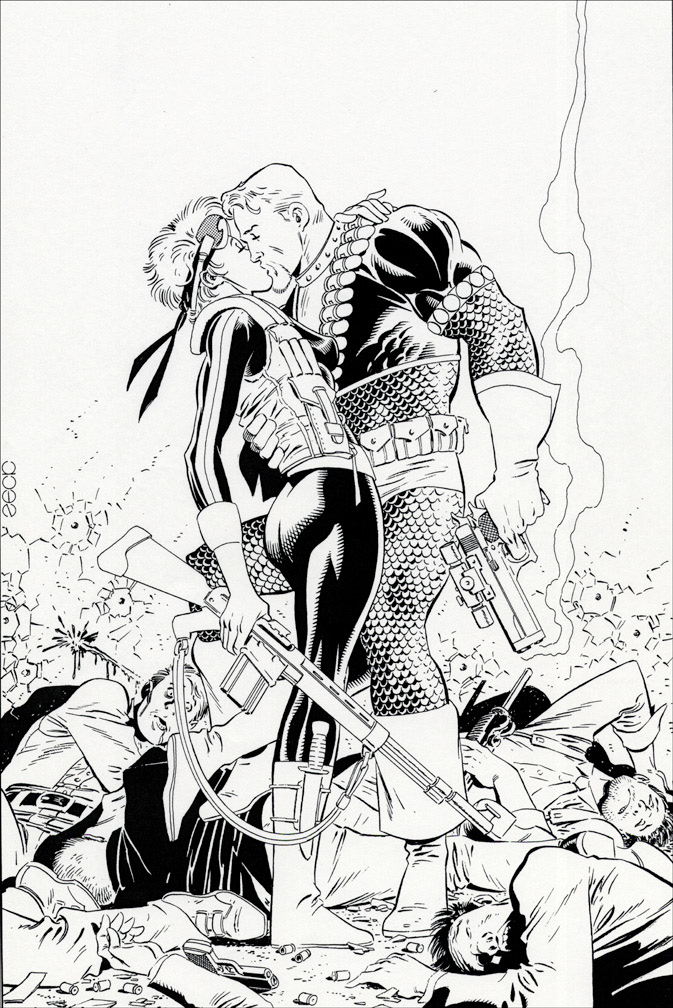 DEATHSTROKE THE TERMINATOR 11, cover art by Mike Zeck (pencils / inks)
