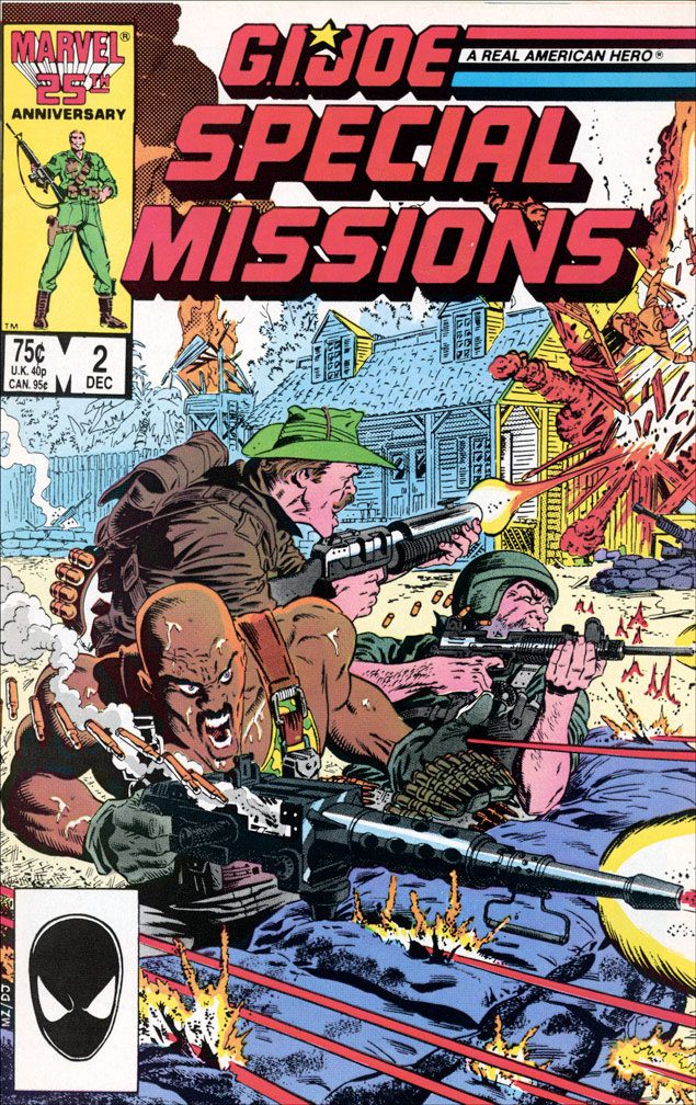 G. I. JOE SPECIAL MISSIONS: issue 2 December 1986 - COVER Mike Zeck (pencils) Dennis Janke (inks)