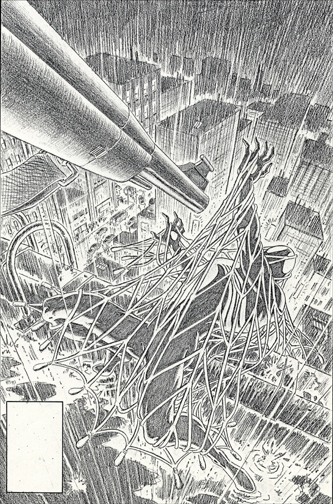 WEB OF SPIDER-MAN, Vol 1 Number 31, cover pencils by Mike Zeck