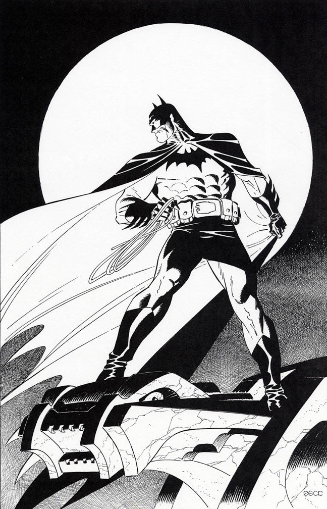 Batman full figure commission.