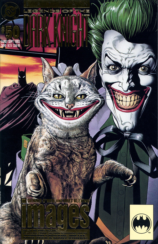 BATMAN: LEGENDS OF THE DARK KNIGHT 50, Early September, 1993. INTERIOR: One contribution to the pinup gallery. Mike Zeck (pencils / inks)