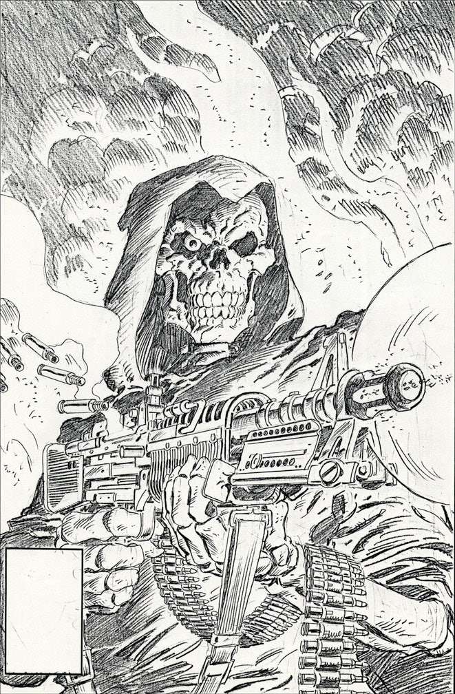 G. I. JOE: Imaissue 43 - Cover pencils by Zeck