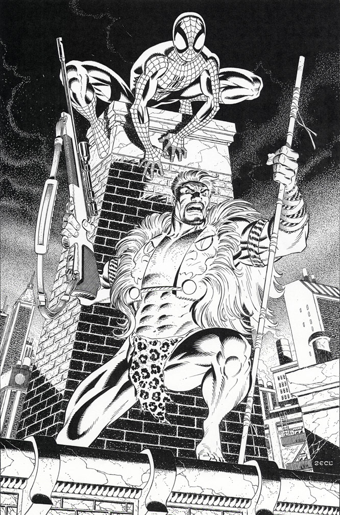 Kraven's Last Hunt inspired commission.