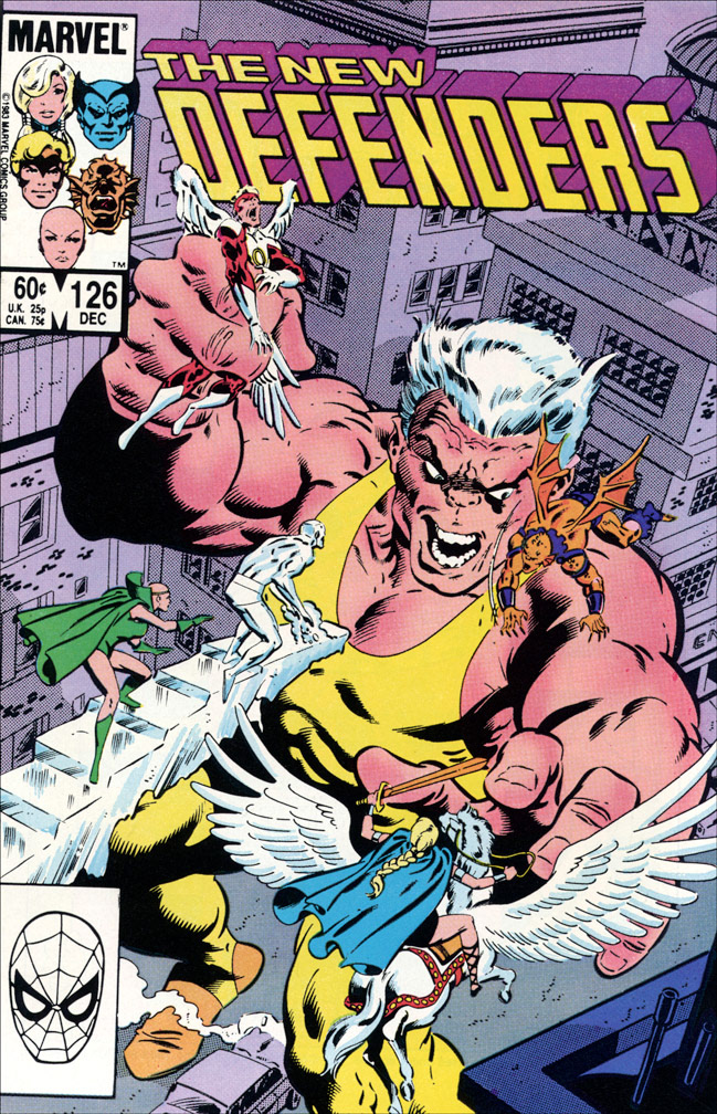 DEFENDERS, Vol. 1 No. 126, December, 1983. COVER: Mike Zeck (pencils), John Beatty (inks)