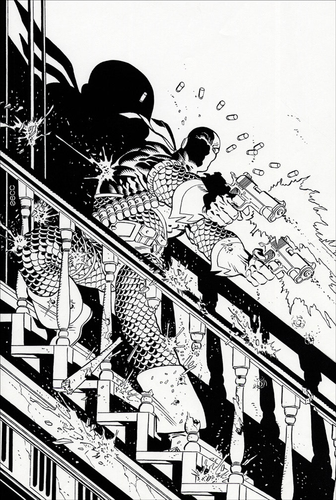 DEATHSTROKE THE TERMINATOR 27, cover art by Mike Zeck (pencils / inks)