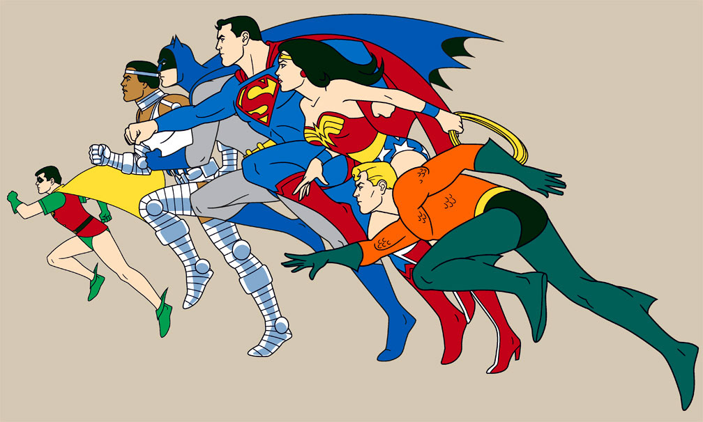 Vector art for Warner Home Video box art.