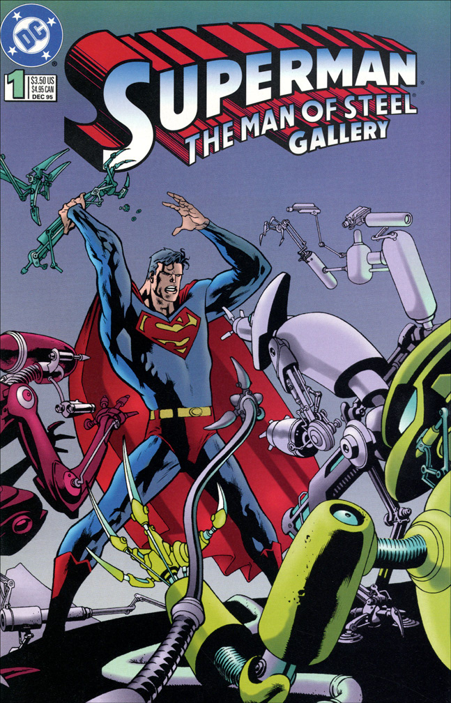 SUPERMAN: THE MAN OF STEEL GALLERY 1, 1995. INTERIOR: One pinup by Mike Zeck (pencils / inks / colors)