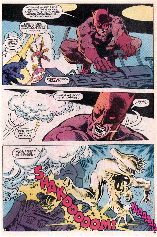DEFENDERS, Vol. 1 No. 130, April, 1984. INTERIOR: Mike Zeck (pencils), Kim De Mulder (inks). Interior page shown.