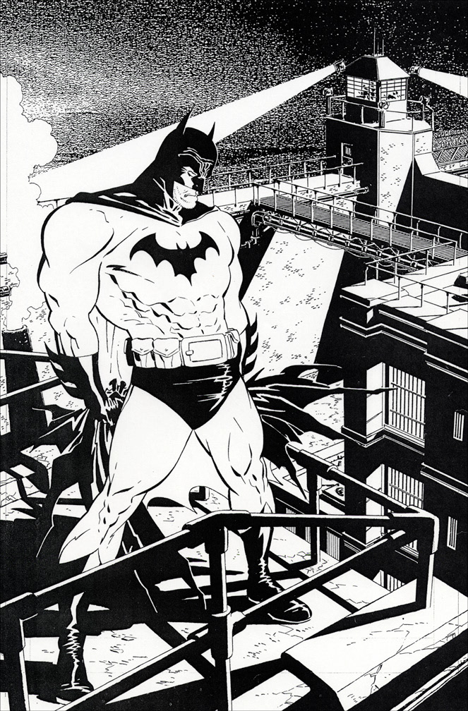 BATMAN: LEGENDS OF THE DARK KNIGHT 69, interior page art by Mike Zeck (pencils / inks)