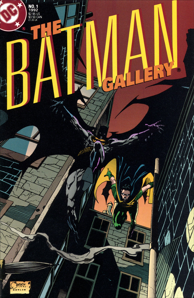 THE BATMAN GALLERY 1, 1992. Contains reprinted images including my cover for Batman 417. Mike Zeck (pencils / inks)