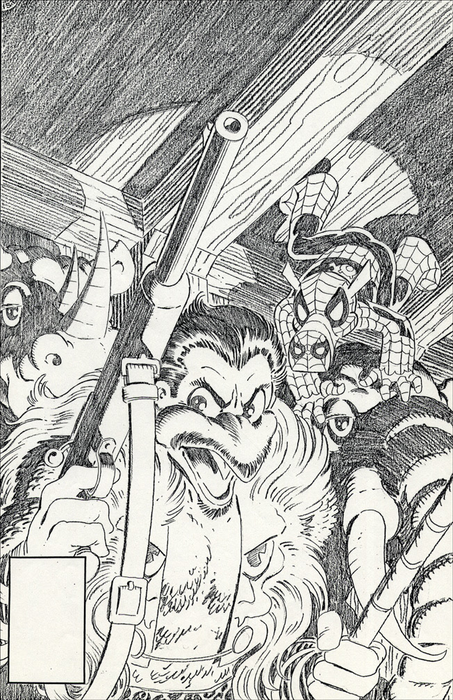 WHAT THE--?!, Vol 1 Number 3, cover pencils by Mike Zeck