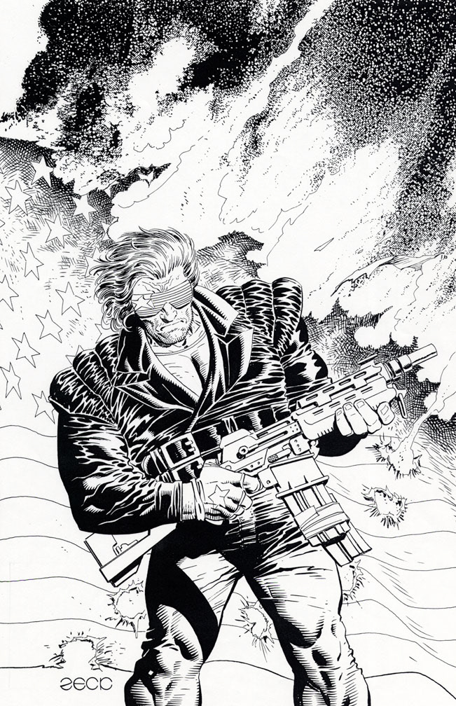 ENEMY 1, May, 1994 issue. Cover art by Mike Zeck
