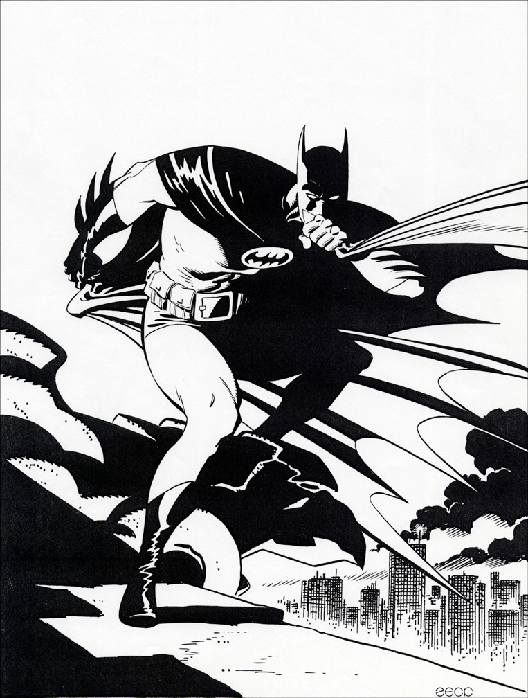 Full figure Batman commission.