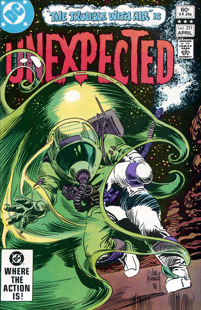 THE UNEXPECTED, Number 221, April, 1982. INTERIOR: 8-page story by Mike Zeck (pencils) John Beatty (inks)